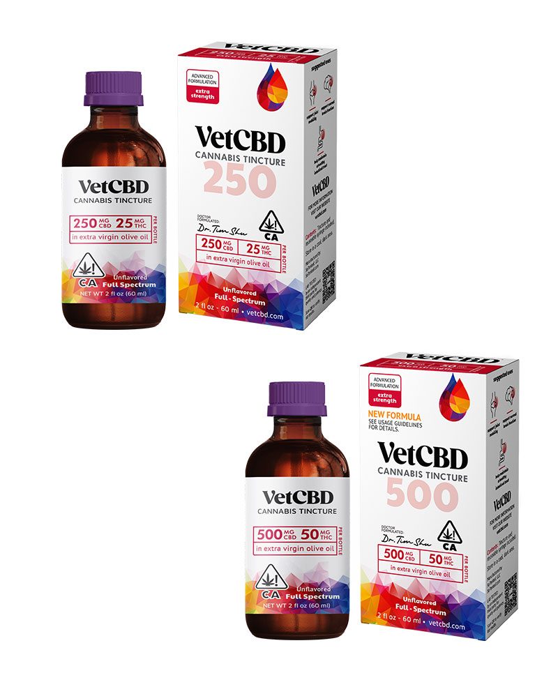 VetCBD Extra Strength 10 to 1 Tinctures